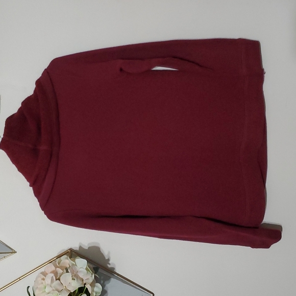 J. Crew Funnel Cowlneck Sweatshirt / Sweater Cotton Acrylic Nylon Wool Blend - Picture 5 of 5